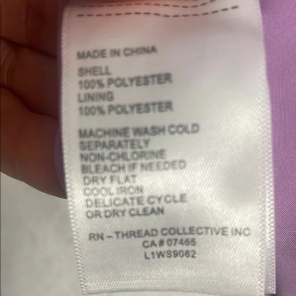 Laundry By Shelli Segal Purple Lace Sleeveless Blouse. Fitted Sz S - Picture 9 of 10